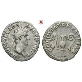Römische Kaiserzeit, Nerva, Denar 97, ss+