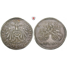 Nürnberg, Stadt, Guldentaler 1567, ss-vz