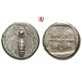 Ionien, Ephesos, Drachme 500-420 v.Chr., ss-vz
