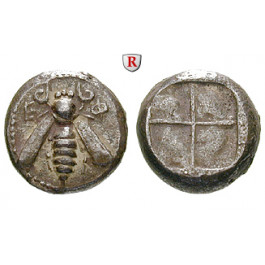 Ionien, Ephesos, Drachme 500-420 v.Chr., ss-vz