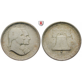 USA, 1/2 Dollar 1926, 11,25 g fein, ss+