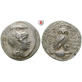 Attika, Athen, Tetradrachme 135-134 v.Chr., ss-vz