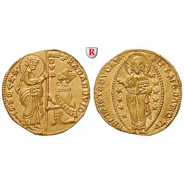 Italien, Venedig, Francesco Dandolo, Zecchino o.J., vz+