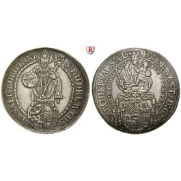 Salzburg, Bistum, Johann Ernst von Thun und Hohenstein, Taler 1706, f.vz