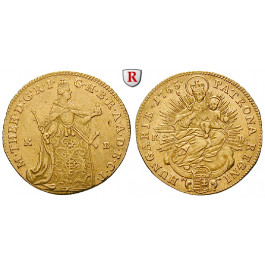 Römisch Deutsches Reich, Maria Theresia, Dukat 1765, vz