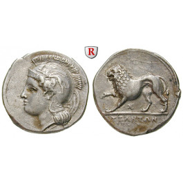 Italien-Lukanien, Velia, Didrachme 334-300 v.Chr., ss-vz