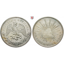 Mexiko, Republik, Peso 1908, vz