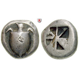 Aigina, Stater 500-480 v.Chr., ss