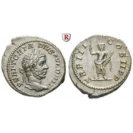 Römische Kaiserzeit, Geta, Denar 211 n.Chr., vz-st/vz