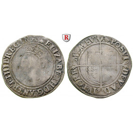 Grossbritannien, Elizabeth I., Shilling o.J., s+
