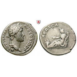 Römische Kaiserzeit, Hadrianus, Denar 134-138, ss