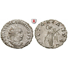 Römische Kaiserzeit, Valerianus I., Antoninian 256-257, vz-st