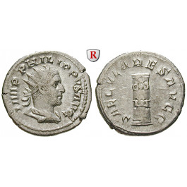 Römische Kaiserzeit, Philippus I., Antoninian 248, ss+