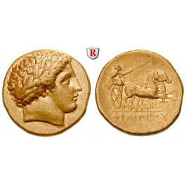 Makedonien, Königreich, Philipp II., Stater 340-328 v.Chr., vz/ss