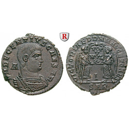 Römische Kaiserzeit, Decentius, Bronze 351-353, vz-st