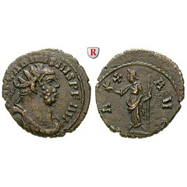 Römische Kaiserzeit, Carausius, Antoninian 289-290, ss-vz