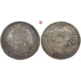 Römisch Deutsches Reich, Leopold I., Reichstaler 1699, vz
