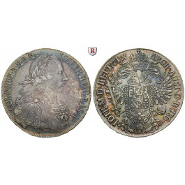 Römisch Deutsches Reich, Joseph II., Konventionstaler 1771, ss/vz