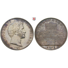Bayern, Königreich, Ludwig I., Geschichtsdoppeltaler 1842, vz