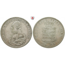 Sachsen, Königreich Sachsen, Friedrich August I., Konventionstaler 1824, ss