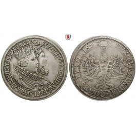 Römisch Deutsches Reich, Erzherzog Leopold V., Doppeltaler o.J. (1626), ss-vz/ss