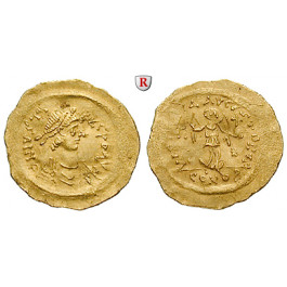 Byzanz, Justin II., Tremissis 567-578, ss