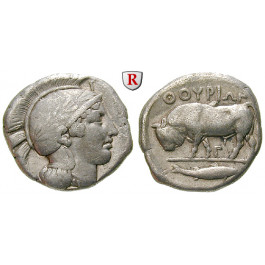Italien-Lukanien, Thurium, Stater 443-400 v.Chr., ss+
