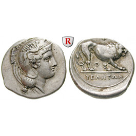 Italien-Lukanien, Velia, Didrachme 334-300 v.Chr., ss-vz