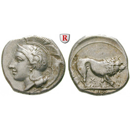 Italien-Lukanien, Velia, Didrachme 340-334 v.Chr., ss