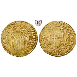 Trier, Bistum, Werner III. von Falkenstein, Goldgulden o.J. (1414-1417), ss