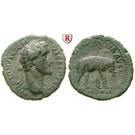 Römische Kaiserzeit, Antoninus Pius, As 148-149, ss