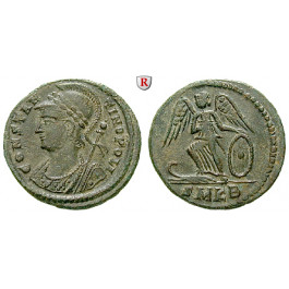 Römische Kaiserzeit, Constantinus I., Follis 331-334, vz+