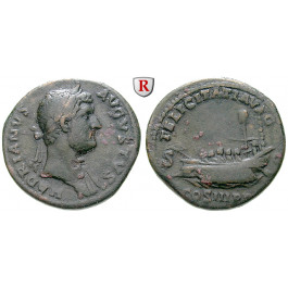 Römische Kaiserzeit, Hadrianus, As 132-134, ss