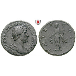 Römische Kaiserzeit, Hadrianus, As 134-138, ss-vz
