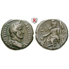 Römische Provinzialprägungen, Ägypten, Alexandria, Hadrianus, Tetradrachme Jahr 18 (133-134), ss