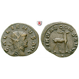 Römische Kaiserzeit, Gallienus, Antoninian 260-268, ss-vz