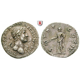 Römische Kaiserzeit, Hadrianus, Denar 119-122, vz