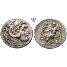 Makedonien, Königreich, Alexander III. der Grosse, Tetradrachme 280-275 v.Chr., vz/ss-vz