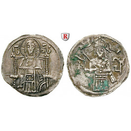 Serbien, Stefan Duschan, Dinar o.J. (1346-1355), vz/ss
