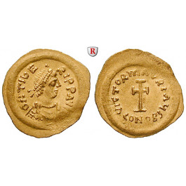 Byzanz, Mauricius Tiberius, Tremissis 582-602, vz