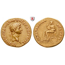 Römische Kaiserzeit, Claudius I., Aureus 46-47, ss-vz