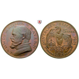 Deutsches Kaiserreich, Bayern, Ludwig III., 5 Mark 1913, st, Schaaf 53/G1