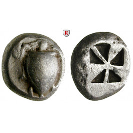 Aigina, Stater 500-480 v.Chr., ss+