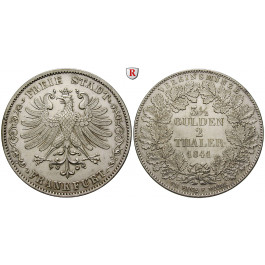 Frankfurt, Stadt, Vereinsdoppeltaler 1841, vz+/vz