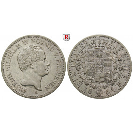 Brandenburg-Preussen, Königreich Preussen, Friedrich Wilhelm IV., Taler 1841, f.vz/vz-st