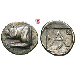 Argolis, Argos, Triobol 90-40 v.Chr., ss+