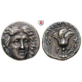 Karien - Inseln, Rhodos, Drachme 205-188 v.Chr., f.vz