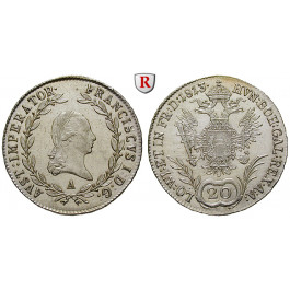 Österreich, Kaiserreich, Franz II. (I.), 20 Kreuzer 1813, st