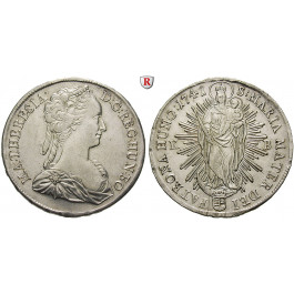 Römisch Deutsches Reich, Maria Theresia, Taler 1741, ss+