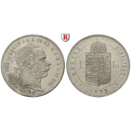 Ungarn, Franz Joseph I., Forint 1873, vz